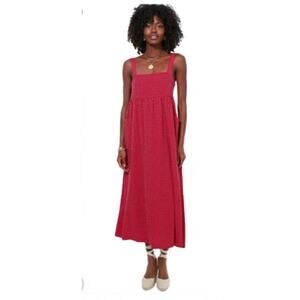 Tuckernuck Pomander Place Red Geneva Maxi dress XXL